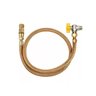 Kit Mangueira De Gás Cooktop Em Cobre de 80 Centimetros Gn - 1