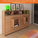 Ver imagem 6 de Cama de Solteiro Articulada Dobrável Flex Horizontal com 6 Nichos Cm8020 Tecnomobili Amêndoa