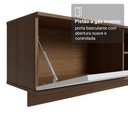 Ver imagem 6 de Rack Suspenso para Tv até 80 Polegadas 218 Cm 2 Portas Rustic/branco Vik Madesa