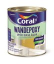 Ver imagem 1 de Coral Wandepoxy Esmalte Brilhante Base Água 0,9 l Branco Neve