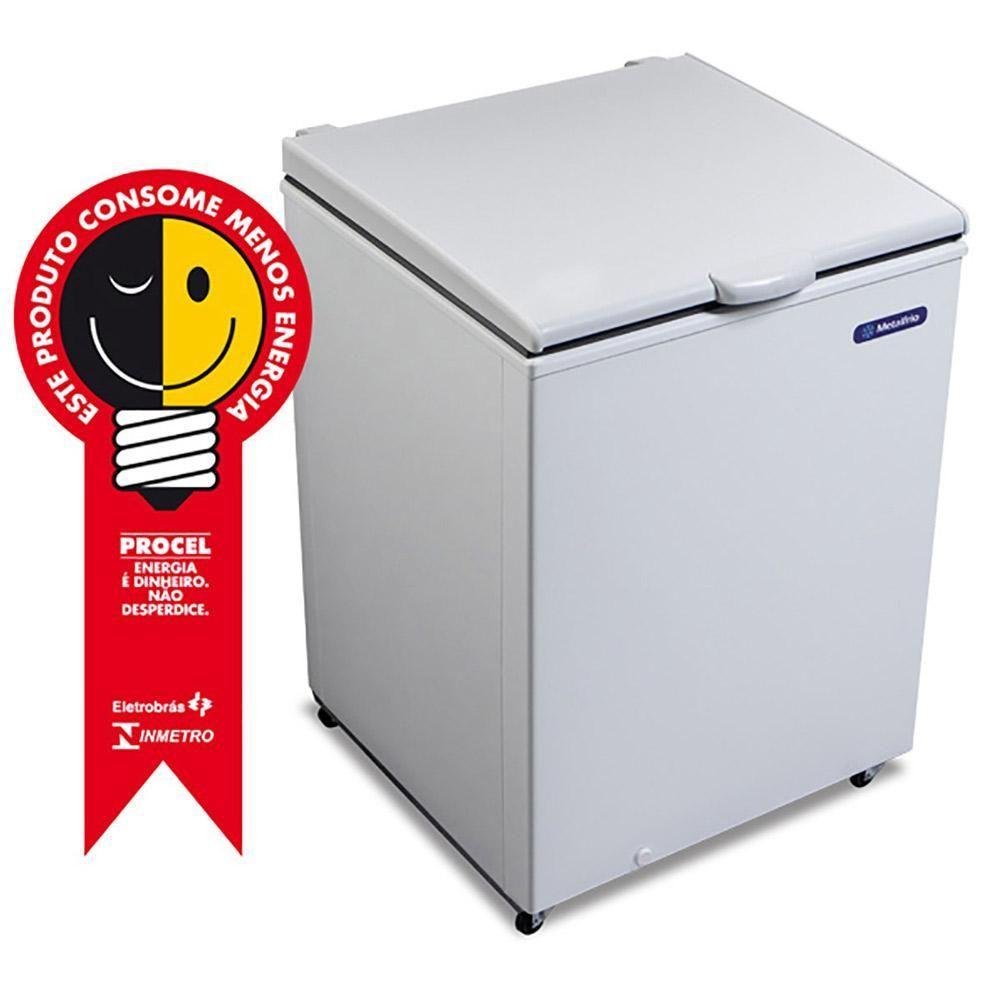 Freezer Refrigerador Congelador Horizontal Dupla Ação 166l Da170 Metalfrio 127v 127v - 3