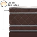 Ver imagem 5 de Cama Box Colchão King 100% Espuma Dupla Face Antialérgico 193x203x56cm - BF Colchões