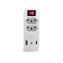 Ver imagem 3 de Protetor de Linha 2 Tomadas 2P-T 10A 2 USB Bivolt Carregamento Rápido Elgin