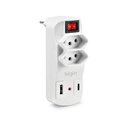 Ver imagem 5 de Protetor de Linha 2 Tomadas 2P-T 10A 2 USB Bivolt Carregamento Rápido Elgin