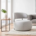 Ver imagem 6 de Poltrona Nuvem Bouclé Cinza - Sallar Home