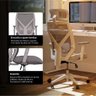 Cadeira Escritório Ergonômica Confortável Premium Elements Albari Certificado Nr17 - 3