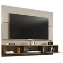 Ver imagem 2 de Painel para Tv até 60 Polegadas 2 Portas Dominique Off White/cinamomo - Pnr Móveis