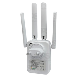 Repetidor Wifi 2.4ghz com 4 Antenas Eletromex El-1803b - 2