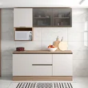 Ver imagem 1 de Cozinha Completa Etna 5 Peças Poliman Móveis