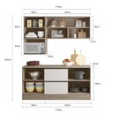 Ver imagem 5 de Cozinha Completa Etna 5 Peças Poliman Móveis