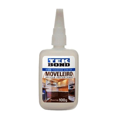 Cola/Adesivo Instantâneo Moveleiro 100g Tekbond 01 Unidade