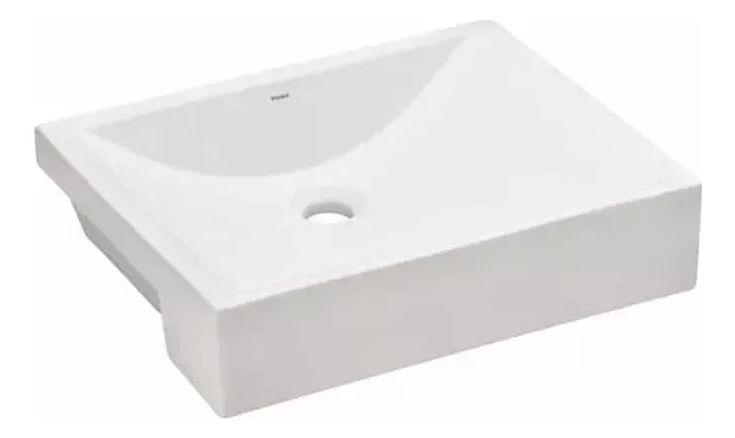 CUBA SEMI ENCAIXE PACIFIC 49*40   BRANCO - 1