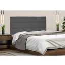 Ver imagem 2 de Cabeceira Painel La Italiana Para Cama Box King 195 cm Suede - D’Rossi - Cinza