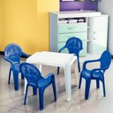 Ver imagem 2 de Mesa Infantil Tramontina Dona Chica em Polipropileno Branco