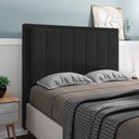 Ver imagem 2 de Cabeceira Opala Para Cama Box Queen 160 cm Suede Preto - D’Rossi
