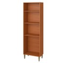 Ver imagem 3 de Paneleiro 100% Mdf Duplo Forno 4 Portas Claire Cinamomo/branco