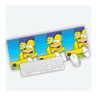 Mouse Pad Grande Gamer Casal Simpsons - 1