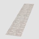 Ver imagem 5 de Passadeira 2,00m X 0,45m Tapete Moderno Mesclado Antiderrapante Caramelo