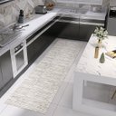 Ver imagem 3 de Passadeira 2,00m X 0,45m Tapete Moderno Mesclado Antiderrapante Caramelo