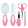Kit Higiene para Bebê 5 Pçs C/ Nécessaire Rosa - Pimpolho:rosa - 3