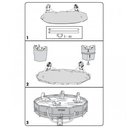Ver mais imagens de Piscina Intex 4.485L Estrutural Prism Cinza Capa Bomba 110v Forro Kit Limpeza