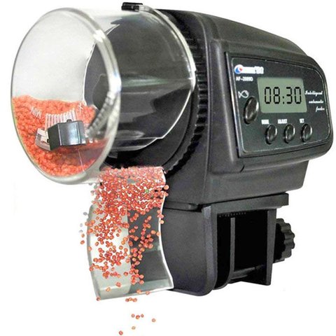 Alimentador Automático de Peixes Digital À Pilha Resun AF2009D Lorben