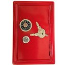 Ver imagem 5 de Mini Cofre Com Segredo Senha Chave Dinheiro Joias Vermelho Lorben