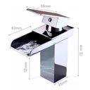 Ver imagem 6 de Torneira Monocomando Waterfall Cascata Calha Metal Baixa GT841 Lorben