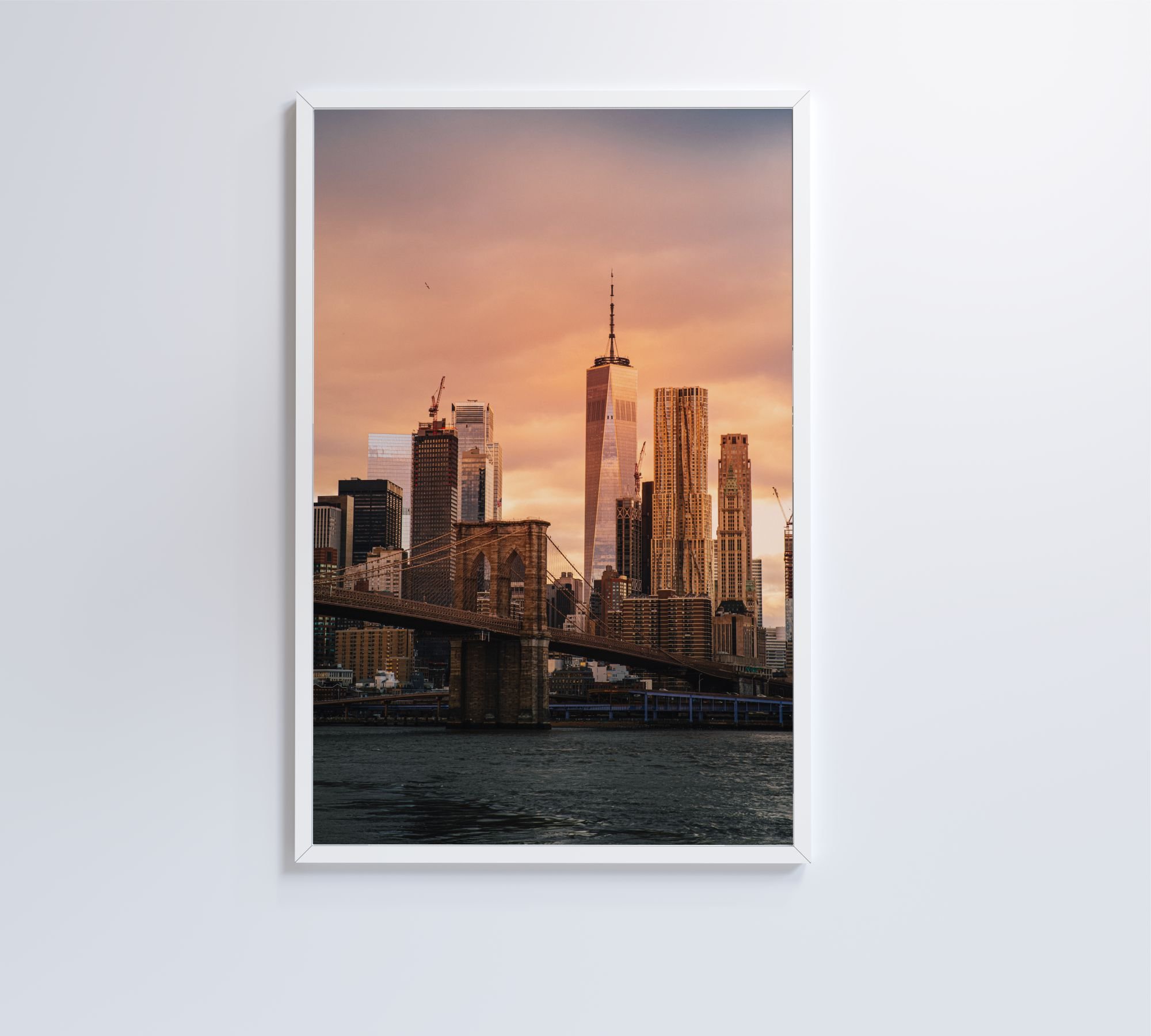 QUADRO NOVA YORK PÔR DO SOL Decor&Quadros CID032 - 3