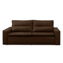 Ver imagem 4 de Sofá Retrátil e Reclinável 3 Lugares com Molas 2,00m Elisa Suede Rover & Beato