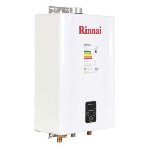 Aquecedor de Água Gás Glp Rinnai Reue171fehbl3, 17 Litros, Exaustão Forçada