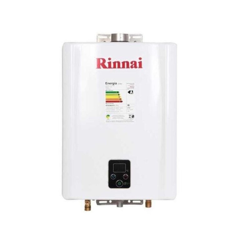 Aquecedor de Água a Gás Rinnai E21 Digital GN (Gás Natural)