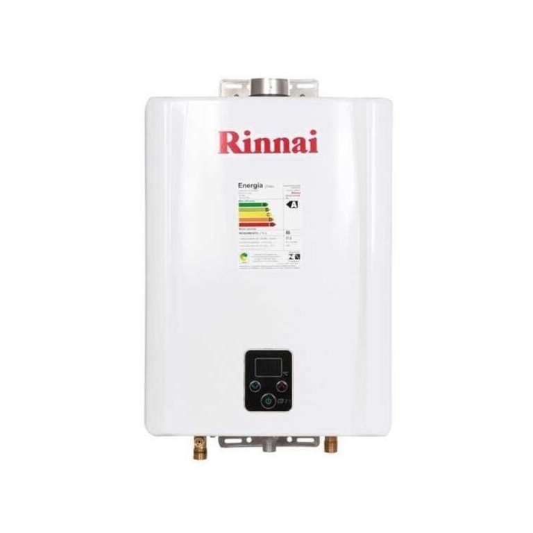 Aquecedor de Água a Gás Rinnai E211 Feh 21 Litros Branco Glp