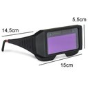 Ver imagem 6 de Oculos de Solda Solar Epi Automatico Proteção Anti Reflexo Escurecimento Uv Soldador Eletrodo