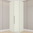 Ver imagem 2 de Canto Obliquo Modulado 1 Porta 241x82 Cm Seletto Areia Henn