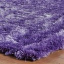 Ver imagem 3 de Tapete Clássico Liso Silk Shaggy Niazitex 50cm x 1,00M