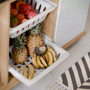 Ver imagem 5 de Balcão Fruteira Espaçoso Branco para Microondas e Forno