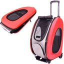 Ver imagem 1 de Bolsa Mochila Carrinho Transporte Passeio Caes Pet 5 Em 1