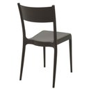 Ver imagem 4 de Kit 4 Cadeiras Diana Marrom Tramontina 92030/419
