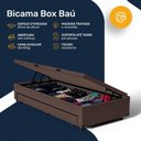 Ver imagem 6 de Cama Box Baú + Colchão Gazin de Espuma D60 Double Face Force Up + Auxiliar de Espuma Solteiro