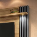 Ver imagem 6 de Home Suspenso Decorativo Picon para Tv até 55" Freijó / Cinza Moonstone - Gran Belo