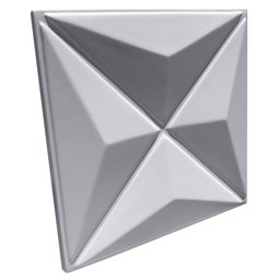Forma 3D Gesso e Cimento ABS 1mm - Mini Cullians 30x30 cm - 4