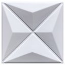 Ver imagem 2 de Forma 3D Gesso e Cimento ABS 1mm - Mini Cullians 30x30 cm