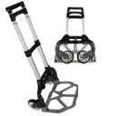 Ver imagem 1 de Carrinho Em Aluminio Dobrável Retrátil De Carga 80kg GT591