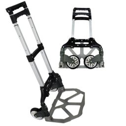 Carrinho Em Aluminio Dobrável Retrátil De Carga 80kg GT591 - 1