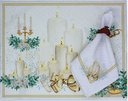 Ver imagem 4 de Kit Jogo Americano + Guardanapo Natal Velas Nsw 12 Peças