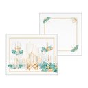 Ver imagem 2 de Kit Jogo Americano + Guardanapo Natal Velas Nsw 12 Peças