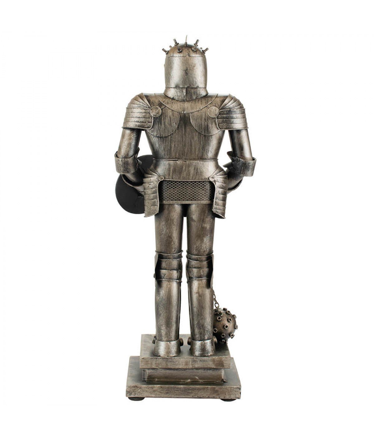 Armadura Medieval Escudo e Mangual 44.5cm Estilo Retrô - Vintage - 3