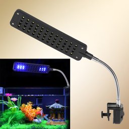 Luminária Aquário Clip 48 Led Branco Azul Bivolt Flexível - 2