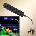 Ver imagem 2 de Luminária Aquário Clip 48 Led Branco Azul Bivolt Flexível